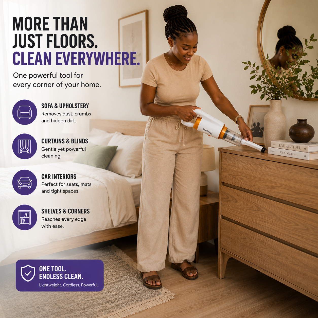 More than floors — clean everywhere